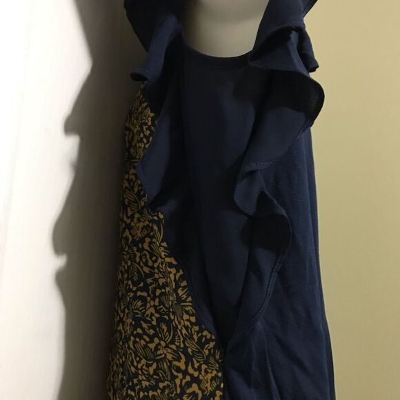 New RW&CO Blouse Ruffles Sleeveless Top Xxs - Picture 10 of 11